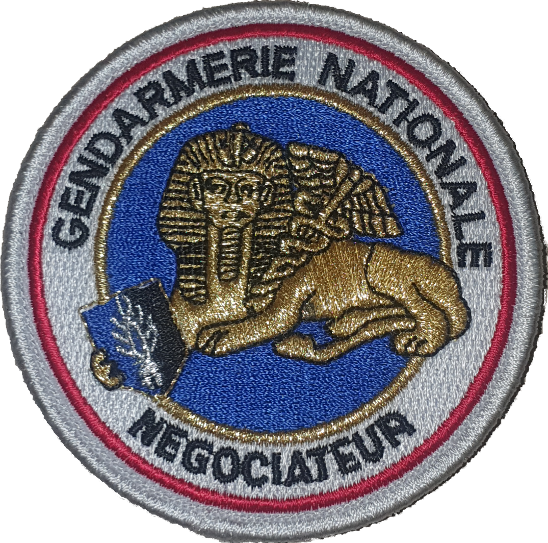 Ecusson Gendarmerie Unité Motorisé brodé